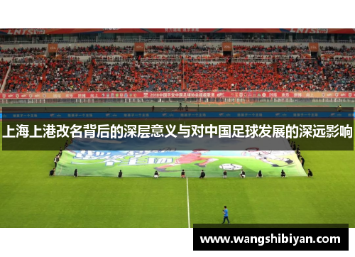 上海上港改名背后的深层意义与对中国足球发展的深远影响